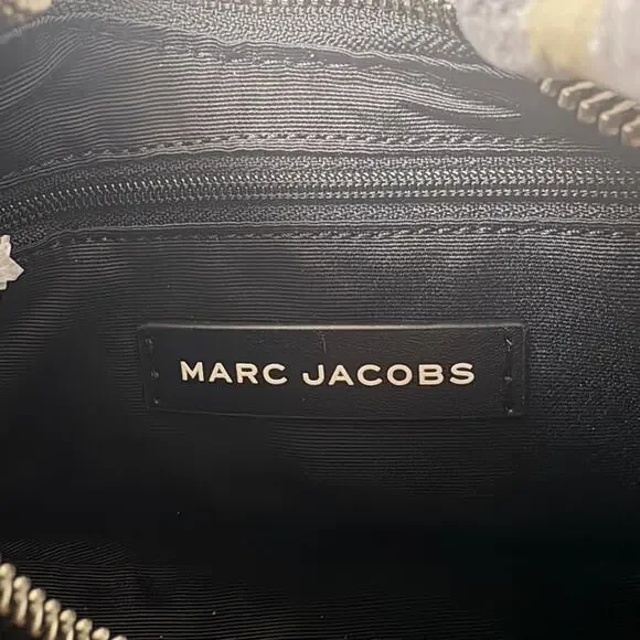 Marc Jacobs Mini Crescent Crinkle Leather Crossbody Bag NWT
